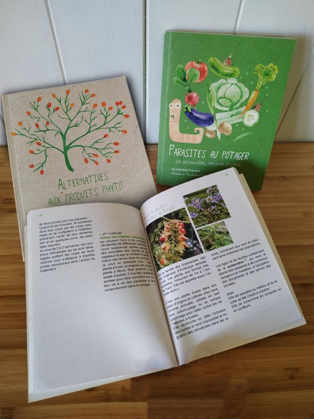 livres Alternative aux produits phyto et Parasites au potager