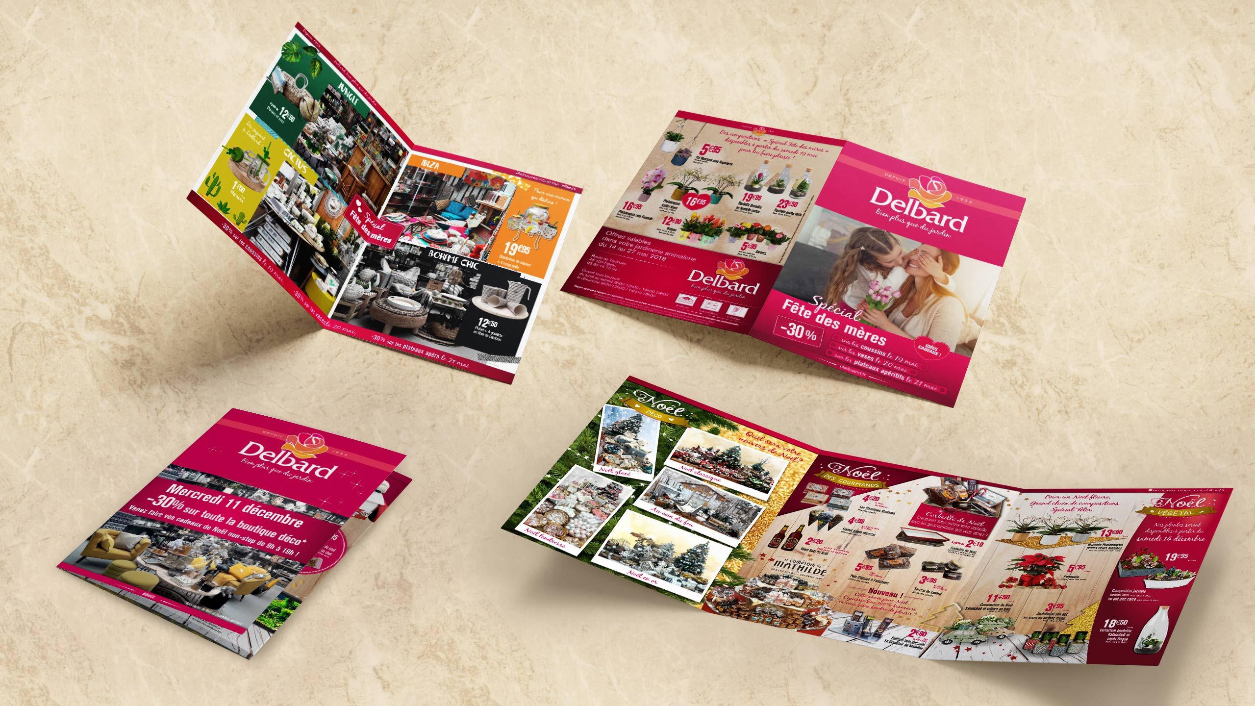 Brochure tract Delbard