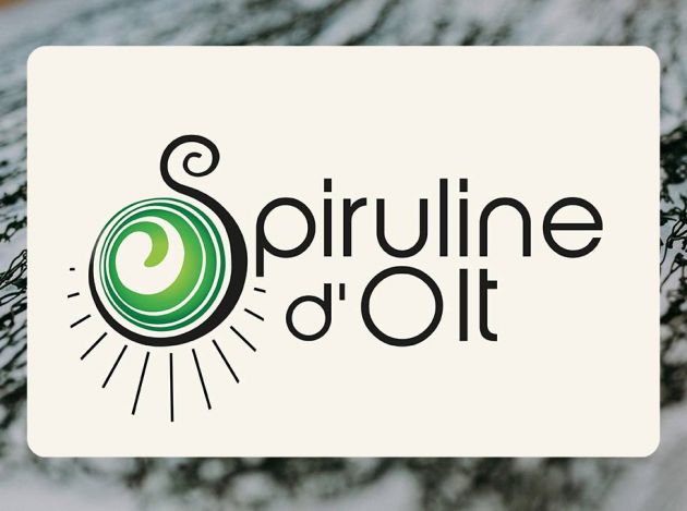 Logo Spiruline d'Olt par Atelier Matière